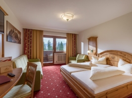 Double with 2 possible extra beds Room  